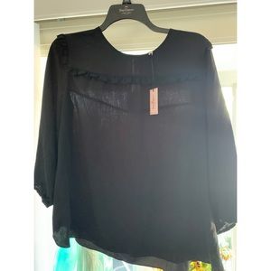 Juicy Couture Black Blouse
